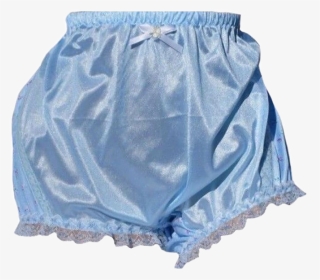 #shorts #silk #satin #blue #aesthetic #freetoedit #freetoedit - Aesthetic Blue Panties, HD Png Download, Transparent PNG