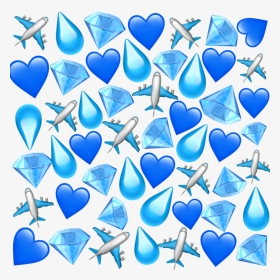 #sticker #bluesticker #blue #hearts #aesthetic #like4like - Eric Cuaresma, HD Png Download, Transparent PNG