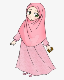 Anime Hijab My Oc By Wardet2ml On Deviantart - بنت محجبة Png, Transparent Png, Transparent PNG