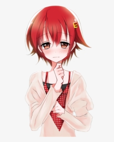 Anime Farm Girl Red Hair, HD Png Download, Transparent PNG
