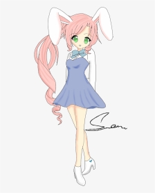 Cute Chibi Bunny Girl, HD Png Download, Transparent PNG