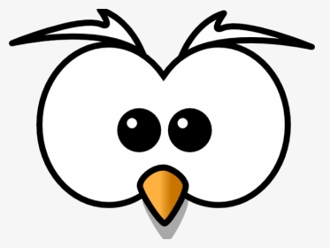 Owl Clipart Face - Owl Face Clip Art, HD Png Download, Transparent PNG