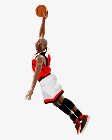 People Play Basketball Clipart Image Library 7 Reasons - Basketball Player Art Png, Transparent Png, Transparent PNG