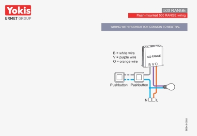 Staircase Timer Wiring Diagram, HD Png Download, Transparent PNG