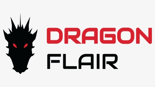 Dragon Flair Logo - Graphic Design, HD Png Download, Transparent PNG