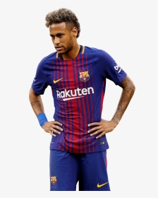 Neymar render - Neymar Barcelona 2017 18, HD Png Download, Transparent PNG