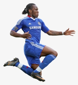 Didier Drogba ~ Zone Soccer Player - Fifa 20 Drogba Rating, HD Png Download, Transparent PNG