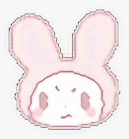 #cyber #loli #cute #kawaii #bunny #pink - Animal, HD Png Download, Transparent PNG