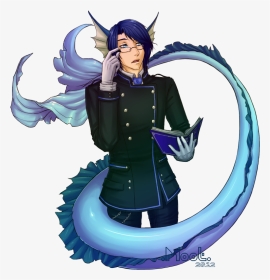 Banner Free Library Levatienn Gijinka By Mrmootles - Vaporeon Human Form Male, HD Png Download, Transparent PNG