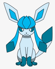 Sitting Png By Proteusiii - Pokemon Glaceon Png, Transparent Png, Transparent PNG