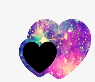 #ftestickers #heart #galaxy #glitter #sparkle #cute - Heart, HD Png Download, Transparent PNG