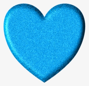 #blue #heart #glitter - Blue Glitter Heart Gif, HD Png Download, Transparent PNG