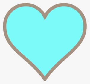 Turquoise Heart Clipart Jpg Transparent Library Think - Turquoise Heart Clipart, HD Png Download, Transparent PNG