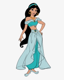 Jasmine Clip Art Disney - Disney Princess Jasmine Drawing, HD Png Download, Transparent PNG