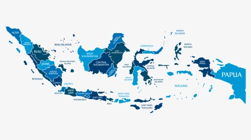 High Resolution Indonesia Map, HD Png Download, Transparent PNG