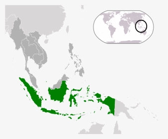 Indonesia Map Wikipedia , Png Download - Indonesia Vs Philippines Map, Transparent Png, Transparent PNG