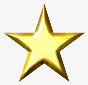 Go Gold - Gold Star, HD Png Download, Transparent PNG