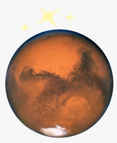 Photo Of The Planet Mars As Seen From Space - Planet Mars, HD Png Download, Transparent PNG