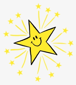Gold Star Twinkling Gif, HD Png Download, Transparent PNG