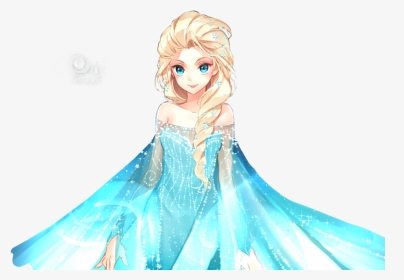 Anime Elsa, HD Png Download, Transparent PNG