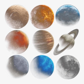 Nine-planets - Planets Png, Transparent Png, Transparent PNG