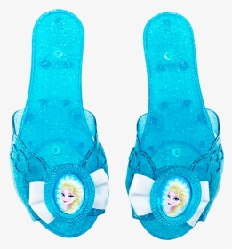 Mules Elsa La Reine Des Neiges Disney - Elsa Frozen Girls Shoes, HD Png Download, Transparent PNG