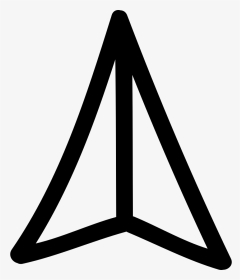 Arrow Pointing Up Hand Drawn Symbol - Arrow, HD Png Download, Transparent PNG