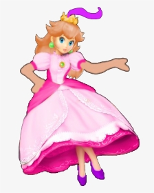 Princess Toadstool S Crown With Purple Feather - Princess Peach Tg, HD Png Download, Transparent PNG