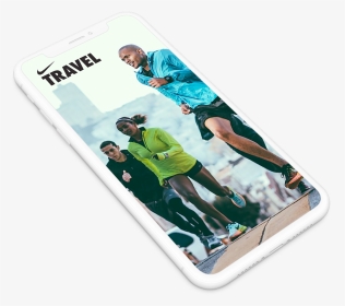 Nike Travel Phone Roadmap - Smartphone, HD Png Download, Transparent PNG