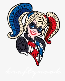 Words That Describe Harley Quinn, HD Png Download, Transparent PNG