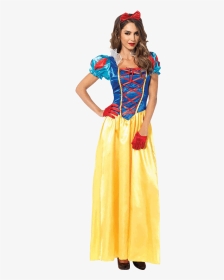Womens Classic Snow White Costume - Womens Snow White Costume, HD Png Download, Transparent PNG
