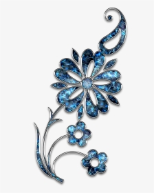 Jewelry Flower Png, Transparent Png, Transparent PNG