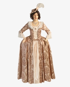 Baroque Renaissance Dress - Baroque And Renaissance Costumes, HD Png Download, Transparent PNG