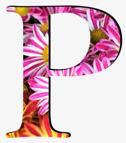 Letters Flower Design Png, Transparent Png, Transparent PNG