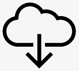 Cloud Download Icon, HD Png Download, Transparent PNG