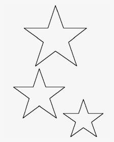 Template Of A Star - Template Stars, HD Png Download, Transparent PNG