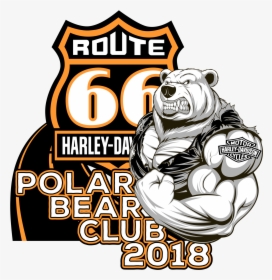 Harley Davidson Polar Bear Run, HD Png Download, Transparent PNG