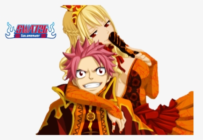 Fairy Tail Natsu And Lucy Halloween, HD Png Download, Transparent PNG