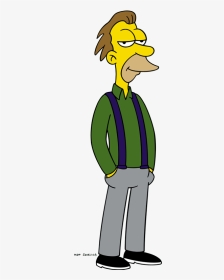 Os Simpsons Lenny Leonard, HD Png Download, Transparent PNG