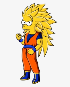 Bart Simpson Goku, HD Png Download, Transparent PNG