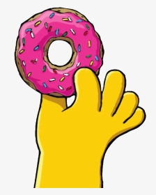 Donut Simpsons Transparent, HD Png Download, Transparent PNG