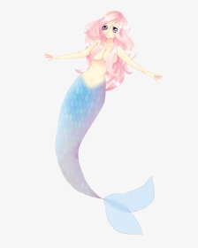 Mermaid Png Download - Anime Mermaid Clear Background, Transparent Png, Transparent PNG
