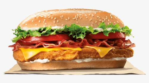 Burger King Bacon Cheese Chicken Royale, HD Png Download, Transparent PNG