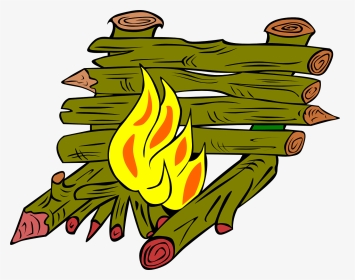 Flames Wooden Fire Free Photo - Wood Clip Art, HD Png Download, Transparent PNG