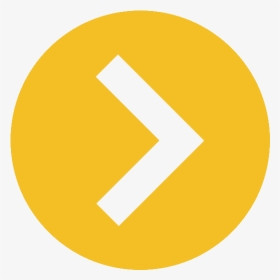 Yellow Circle With Arrow - Bullet Point Transparent Background, HD Png Download, Transparent PNG