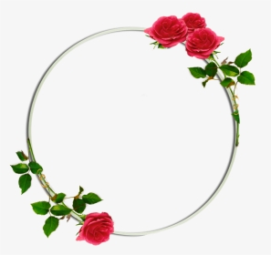 #circle #background #floral #flowers #roses #rose #redrose, HD Png Download, Transparent PNG