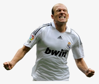 Arjen Robben Real Madrid Png, Transparent Png, Transparent PNG