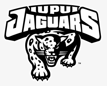 Iupui Jaguars Logo Black And White - Iupui Jaguars Logo, HD Png Download, Transparent PNG