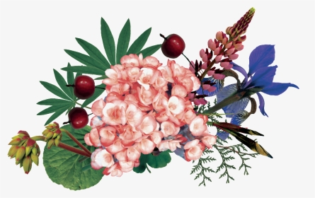 Hand-painted Colorful Flower Png Transparent - Bouquet, Png Download, Transparent PNG