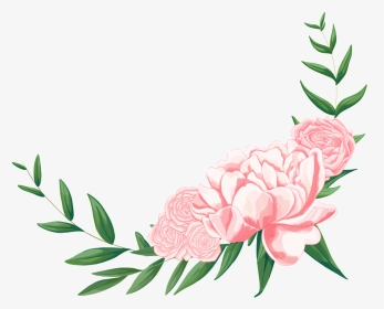 Hand Painted Fresh Notebook Foot Flower Png Transparent - Common Peony, Png Download, Transparent PNG